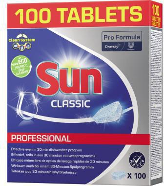 SUN Spülmaschinentabs SUN Professional Classic 100 St./Pack.