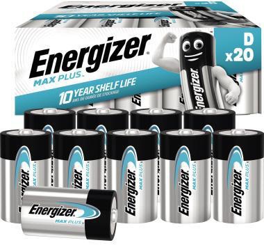 ENERGIZER Batterie Energizer® Max PlusT D/Mono LR20