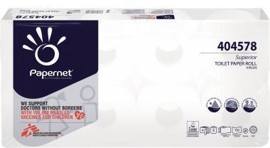 PAPERNET Toilettenpapier Papernet Superior 4-lagig Zellstoff weiß
