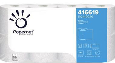 PAPERNET Toilettenpapier Papernet Special 2-lagig Deinktes Papier