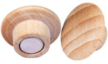 LEGAMASTER Magnet Legamaster WOODEN 25mm Buchenholz