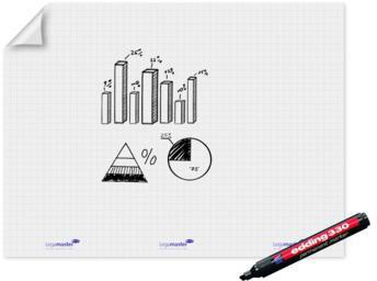 LEGAMASTER Flipchartfolie Legamaster Magic-Chart Flipchart XL 120