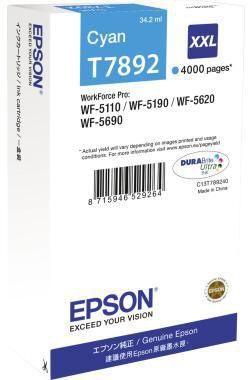 [9199155049] EPSON Tintenpatrone Epson Originalzubehör T7892 ca. 4.000