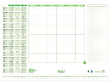 URSUS Schreibunterlage Ursus® Green 52,5 x 37,5 cm (B x H) ohne