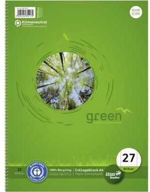 [9199155136] STAUFEN Collegeblock Staufen Green DIN A4 liniert mit Rand