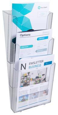EXACOMPTA Prospekthalter Exacompta Office 23,8 x 50,4 x 17,5 cm