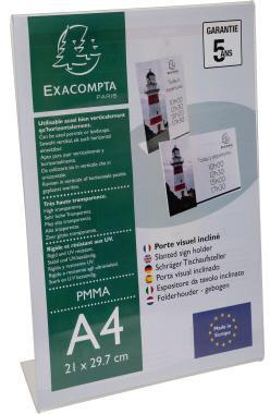 [9199155164] EXACOMPTA Tischaufsteller Exacompta Office Exacryl 21 x 30,5 x 8,3