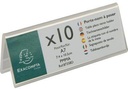 EXACOMPTA Tischnamensschild Exacompta Office Exacryl 11 x 4 x 10 cm
